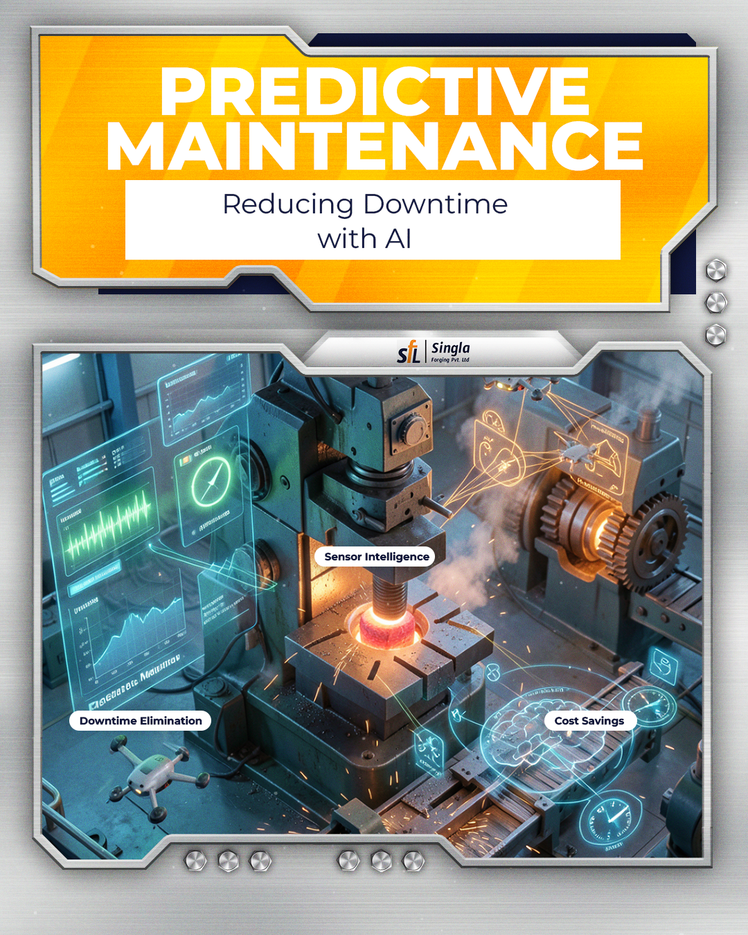 Predictive Maintenance in Forging: Reducing Downtime with AI