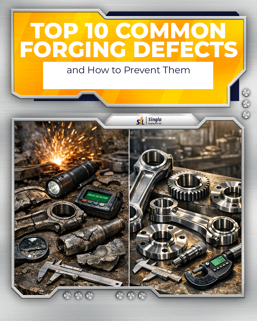 Top 10 Common Forging Defects and How to Prevent Them